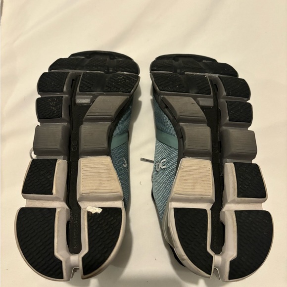 ON CLOUDFLYER WATERPROOF SEA/GLACI WOMEN shoes - Picture 2 of 4